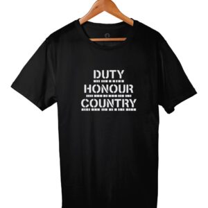 duty honour country t shirt